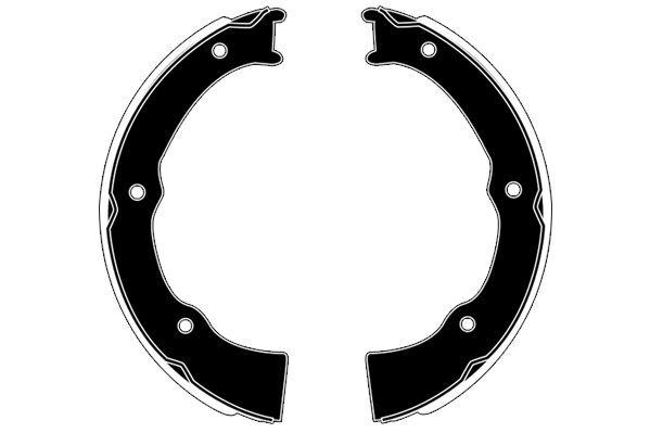 Stabdžių trinkelių komplektas, stovėjimo stabdis RAICAM RA20710