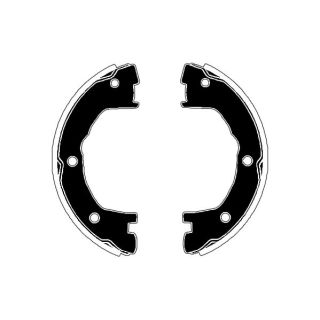 Stabdžių trinkelių komplektas, stovėjimo stabdis RAICAM RA27810