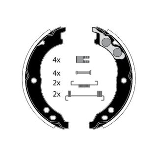 Stabdžių trinkelių komplektas, stovėjimo stabdis RAICAM RA28651