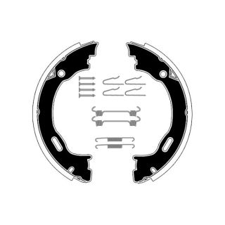 Stabdžių trinkelių komplektas, stovėjimo stabdis RAICAM RA28821