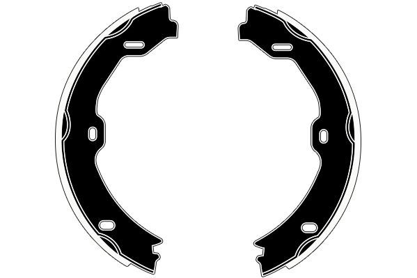 Stabdžių trinkelių komplektas, stovėjimo stabdis RAICAM RA29010