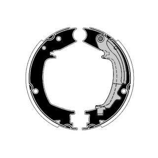 Stabdžių trinkelių komplektas, stovėjimo stabdis RAICAM RA29401