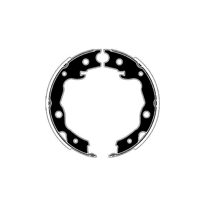 Stabdžių trinkelių komplektas, stovėjimo stabdis RAICAM RA29530