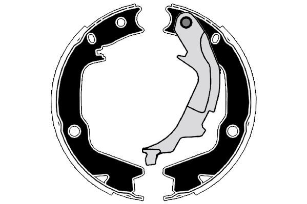 Stabdžių trinkelių komplektas, stovėjimo stabdis RAICAM RA29650