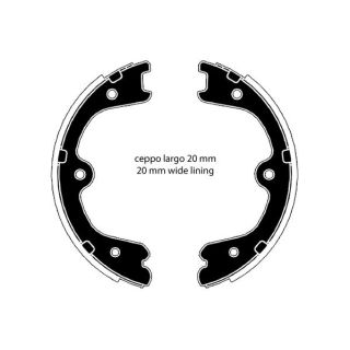 Stabdžių trinkelių komplektas, stovėjimo stabdis RAICAM RA29730