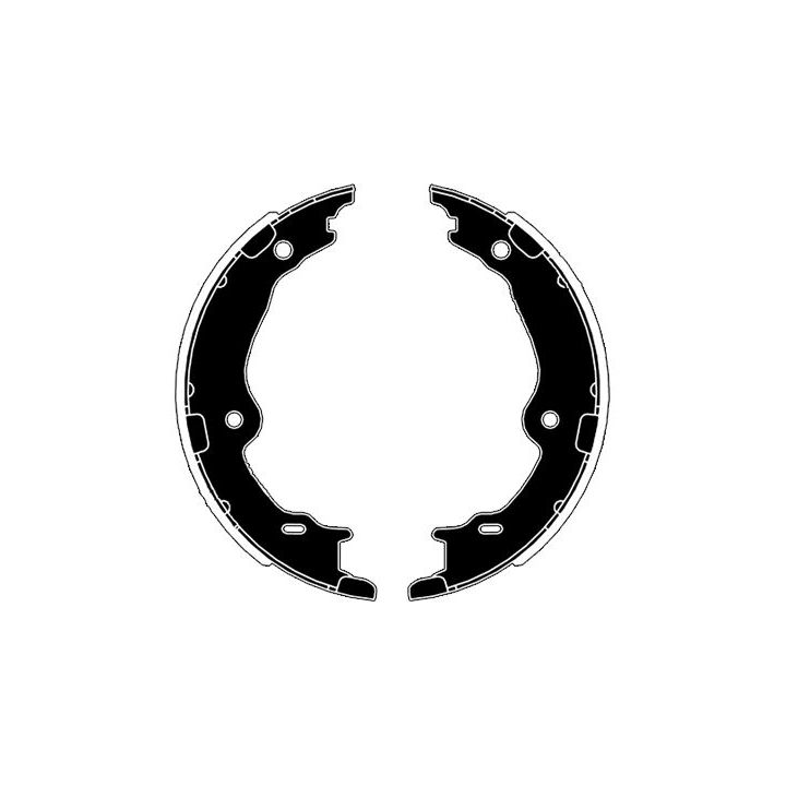 Stabdžių trinkelių komplektas, stovėjimo stabdis RAICAM RA29920