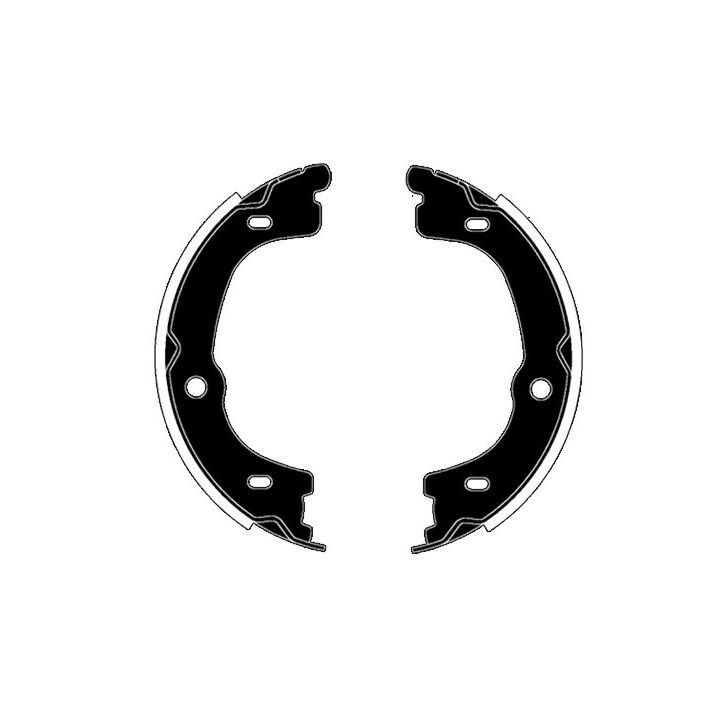 Stabdžių trinkelių komplektas, stovėjimo stabdis RAICAM RA30310