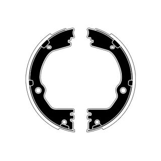 Stabdžių trinkelių komplektas, stovėjimo stabdis RAICAM RA30710