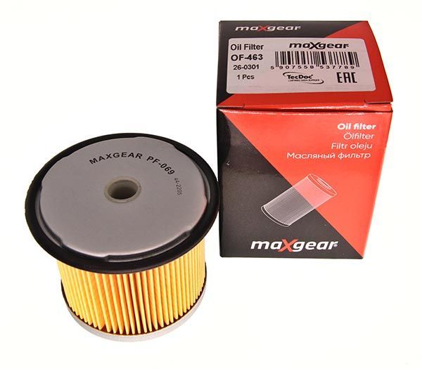 Kuro filtras MAXGEAR 26-0169