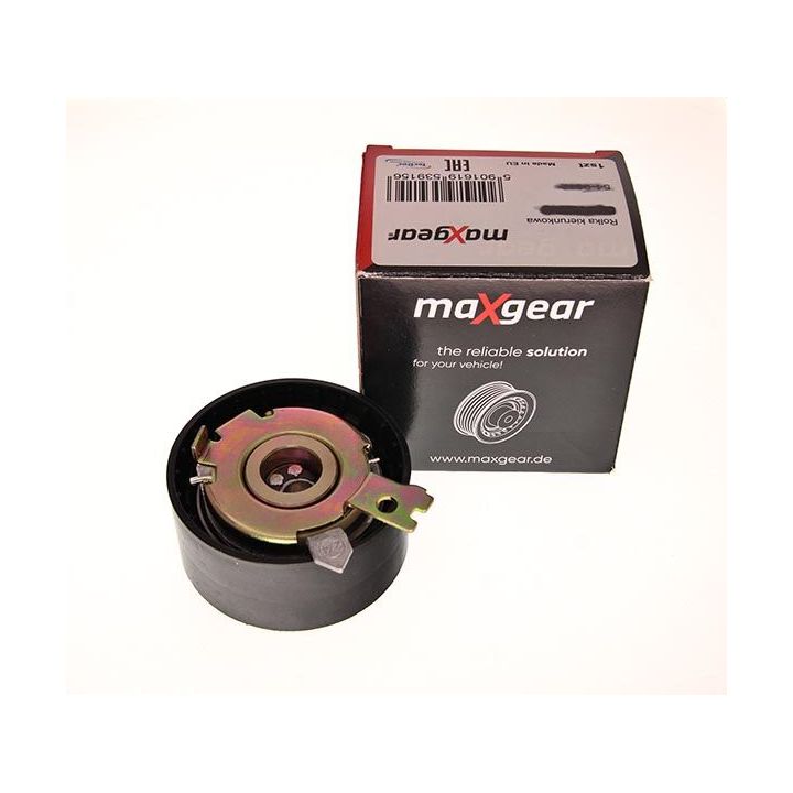 įtempiklio skriemulys, paskirstymo diržas MAXGEAR 54-0480