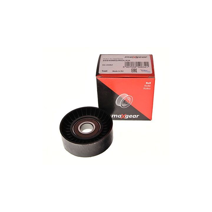 įtempiklio skriemulys, V formos rumbuotas diržas MAXGEAR 54-0082