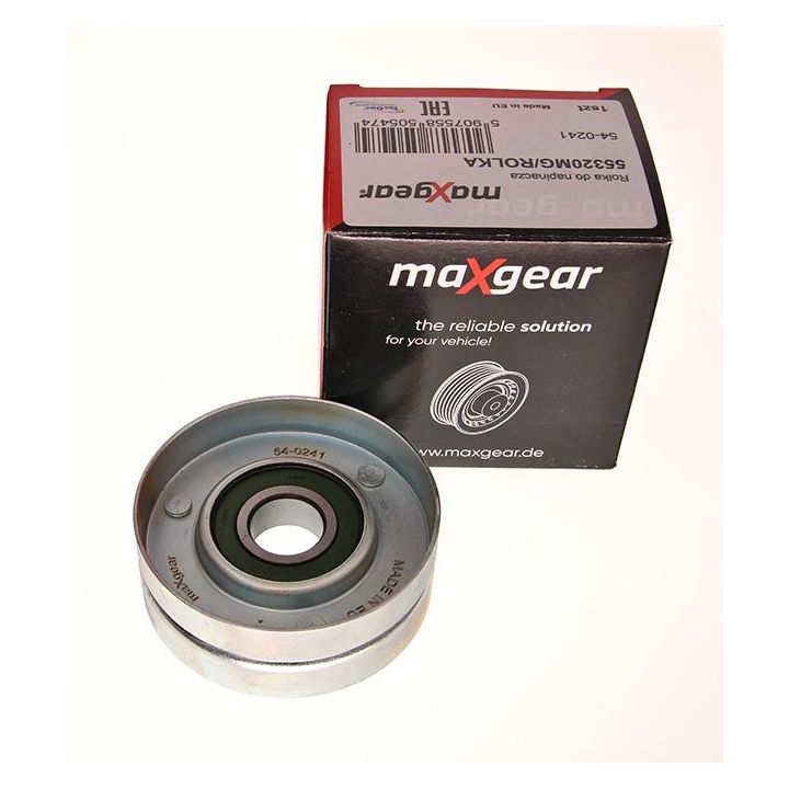 įtempiklio skriemulys, V formos rumbuotas diržas MAXGEAR 54-0241