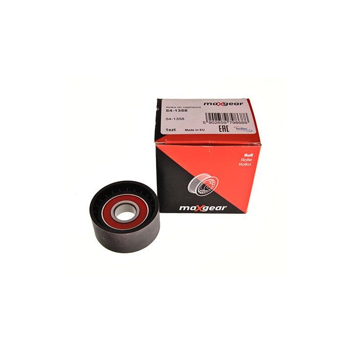 įtempiklio skriemulys, V formos rumbuotas diržas MAXGEAR 54-1358