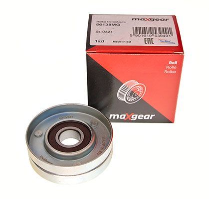 Kreipiantysis skriemulys, V formos rumbuotas diržas MAXGEAR 54-0321