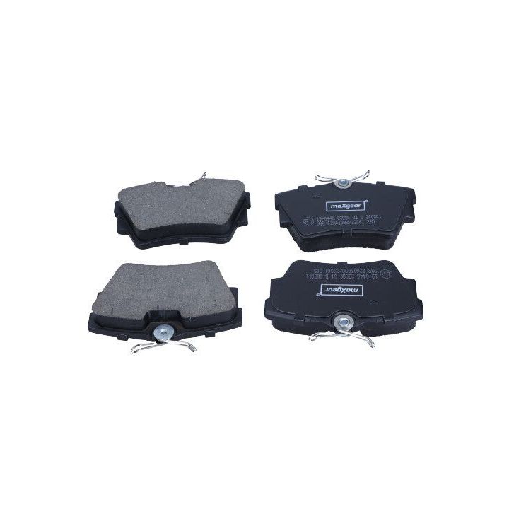 Stabdžių trinkelių rinkinys, diskinis stabdys MAXGEAR 19-0446