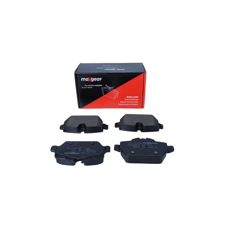 Stabdžių trinkelių rinkinys, diskinis stabdys MAXGEAR 19-0448