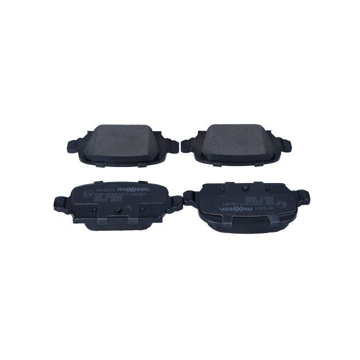 Stabdžių trinkelių rinkinys, diskinis stabdys MAXGEAR 19-0451