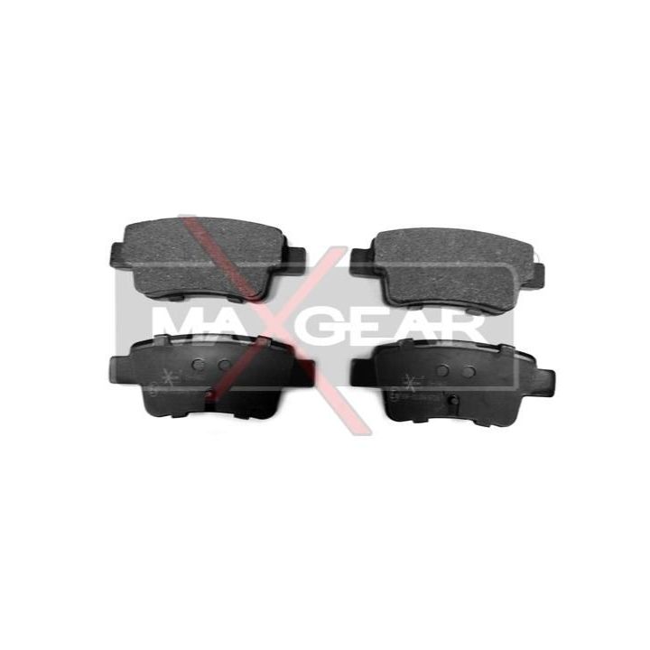 Stabdžių trinkelių rinkinys, diskinis stabdys MAXGEAR 19-0463