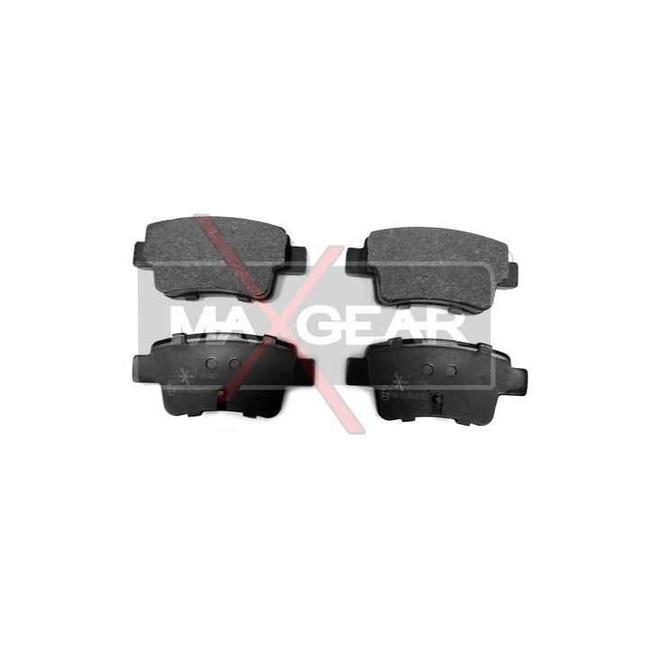 Stabdžių trinkelių rinkinys, diskinis stabdys MAXGEAR 19-0463