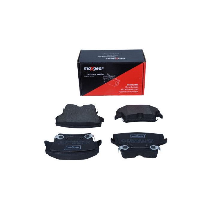 Stabdžių trinkelių rinkinys, diskinis stabdys MAXGEAR 19-0464