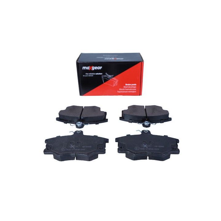 Stabdžių trinkelių rinkinys, diskinis stabdys MAXGEAR 19-0466