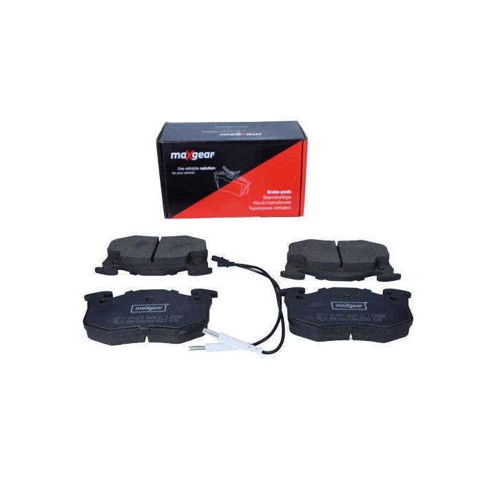 Stabdžių trinkelių rinkinys, diskinis stabdys MAXGEAR 19-0473