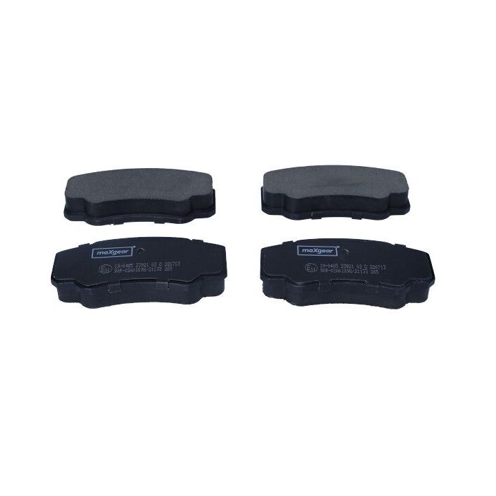 Stabdžių trinkelių rinkinys, diskinis stabdys MAXGEAR 19-0485