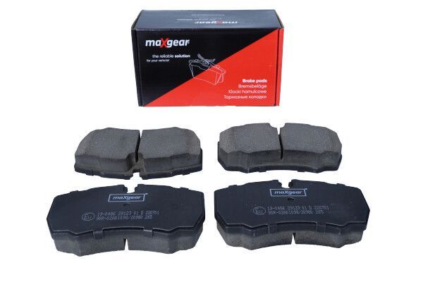 Stabdžių trinkelių rinkinys, diskinis stabdys MAXGEAR 19-0486