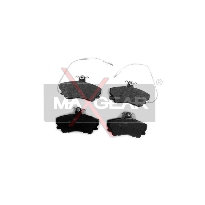 Stabdžių trinkelių rinkinys, diskinis stabdys MAXGEAR 19-0487