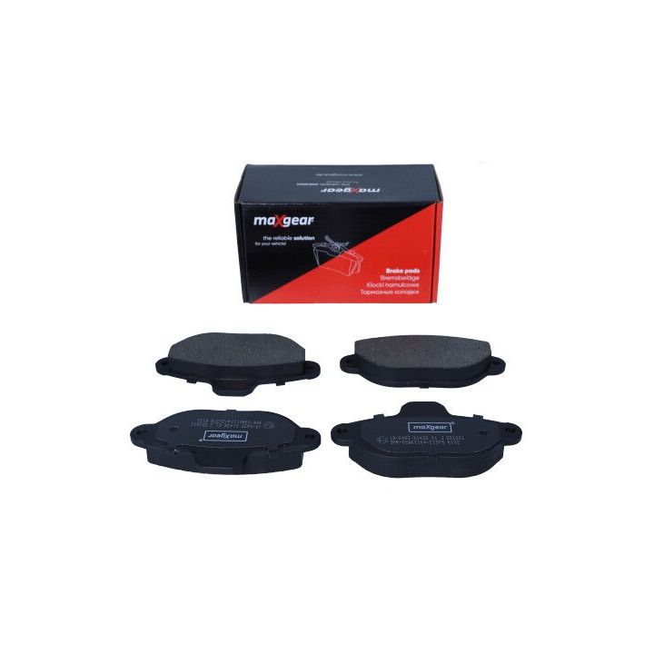 Stabdžių trinkelių rinkinys, diskinis stabdys MAXGEAR 19-0493