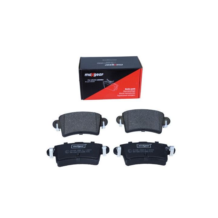 Stabdžių trinkelių rinkinys, diskinis stabdys MAXGEAR 19-0494