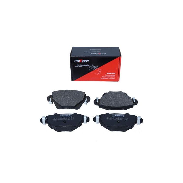 Stabdžių trinkelių rinkinys, diskinis stabdys MAXGEAR 19-0495