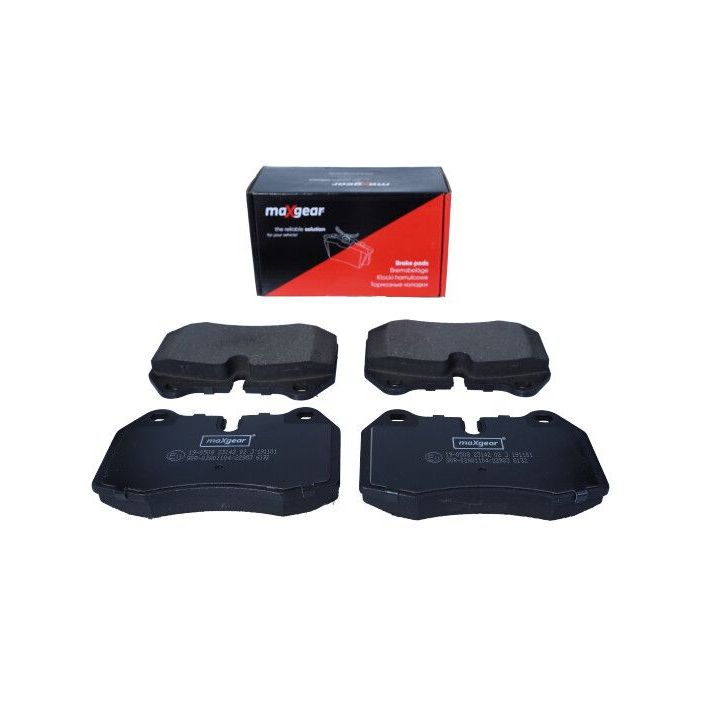 Stabdžių trinkelių rinkinys, diskinis stabdys MAXGEAR 19-0508