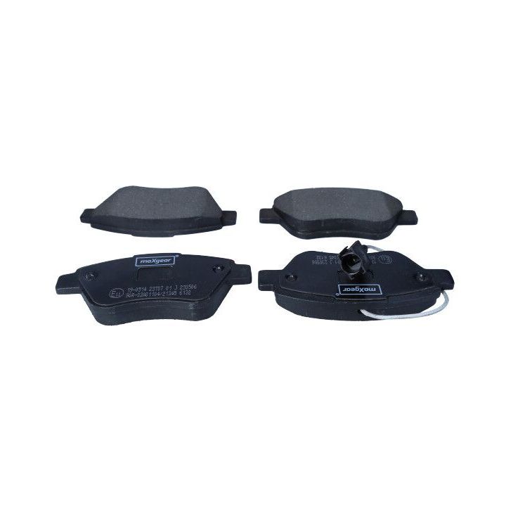 Stabdžių trinkelių rinkinys, diskinis stabdys MAXGEAR 19-0514