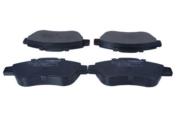 Stabdžių trinkelių rinkinys, diskinis stabdys MAXGEAR 19-0521