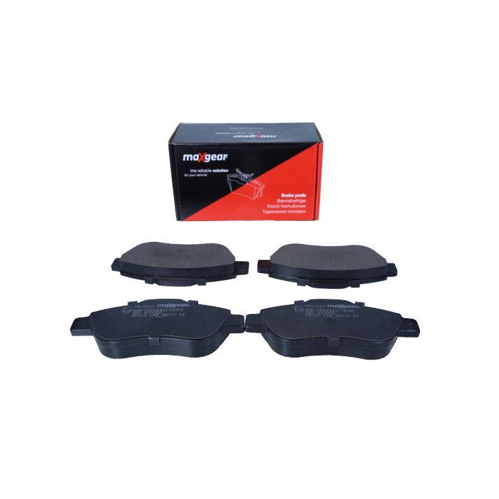 Stabdžių trinkelių rinkinys, diskinis stabdys MAXGEAR 19-0521