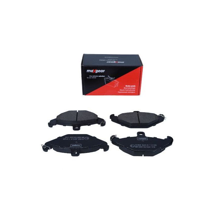 Stabdžių trinkelių rinkinys, diskinis stabdys MAXGEAR 19-0535