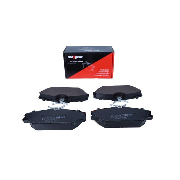 Stabdžių trinkelių rinkinys, diskinis stabdys MAXGEAR 19-0542