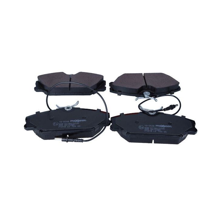 Stabdžių trinkelių rinkinys, diskinis stabdys MAXGEAR 19-0548