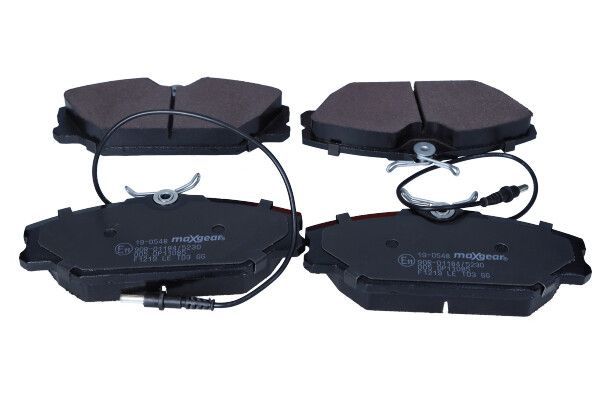 Stabdžių trinkelių rinkinys, diskinis stabdys MAXGEAR 19-0548