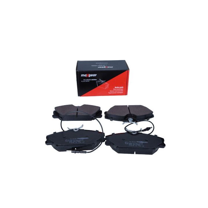 Stabdžių trinkelių rinkinys, diskinis stabdys MAXGEAR 19-0548