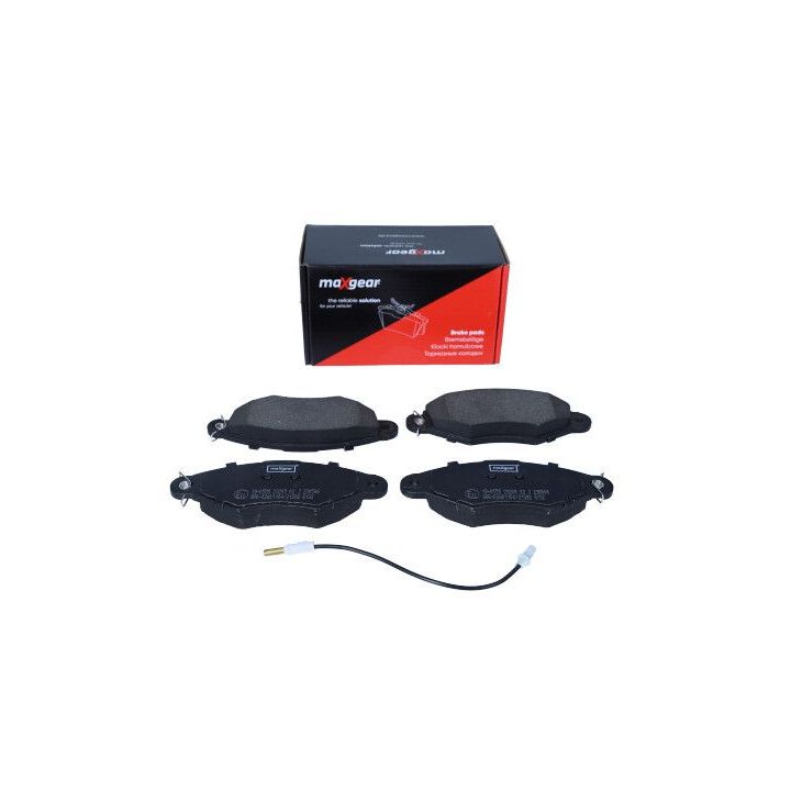 Stabdžių trinkelių rinkinys, diskinis stabdys MAXGEAR 19-0555