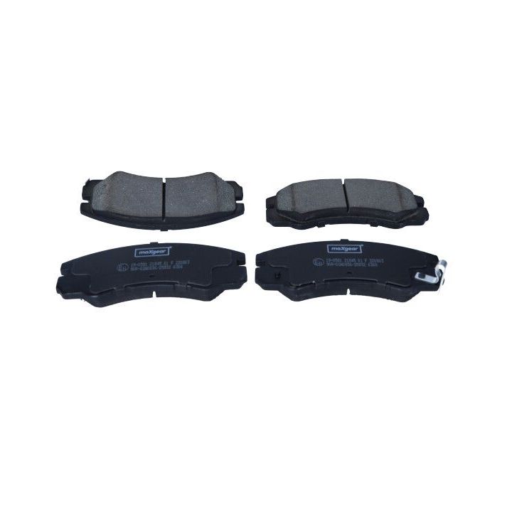 Stabdžių trinkelių rinkinys, diskinis stabdys MAXGEAR 19-0581