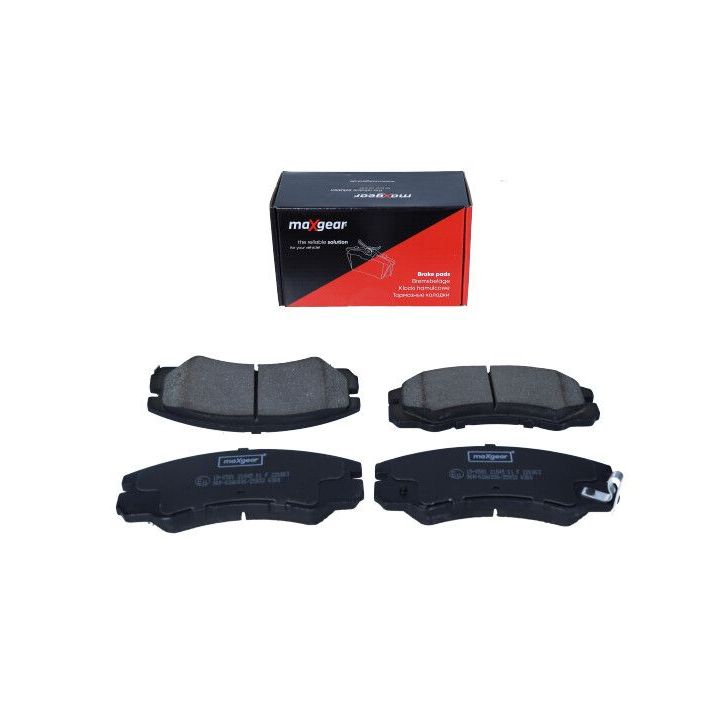 Stabdžių trinkelių rinkinys, diskinis stabdys MAXGEAR 19-0581