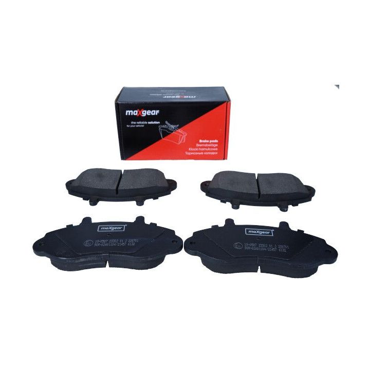 Stabdžių trinkelių rinkinys, diskinis stabdys MAXGEAR 19-0587