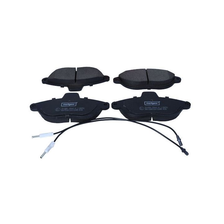 Stabdžių trinkelių rinkinys, diskinis stabdys MAXGEAR 19-0591