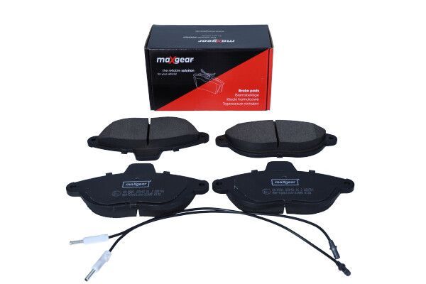 Stabdžių trinkelių rinkinys, diskinis stabdys MAXGEAR 19-0591