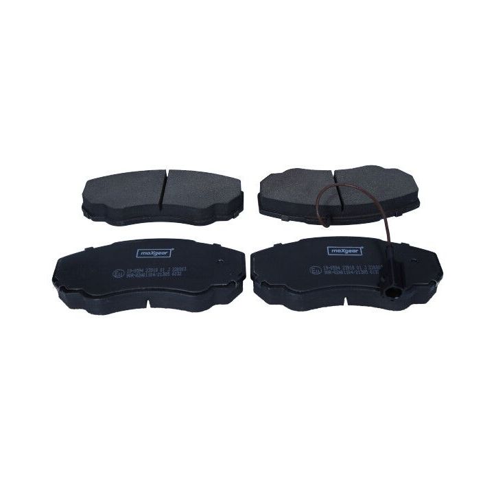 Stabdžių trinkelių rinkinys, diskinis stabdys MAXGEAR 19-0594