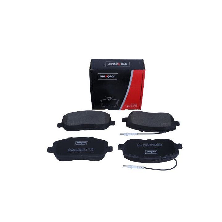 Stabdžių trinkelių rinkinys, diskinis stabdys MAXGEAR 19-0616