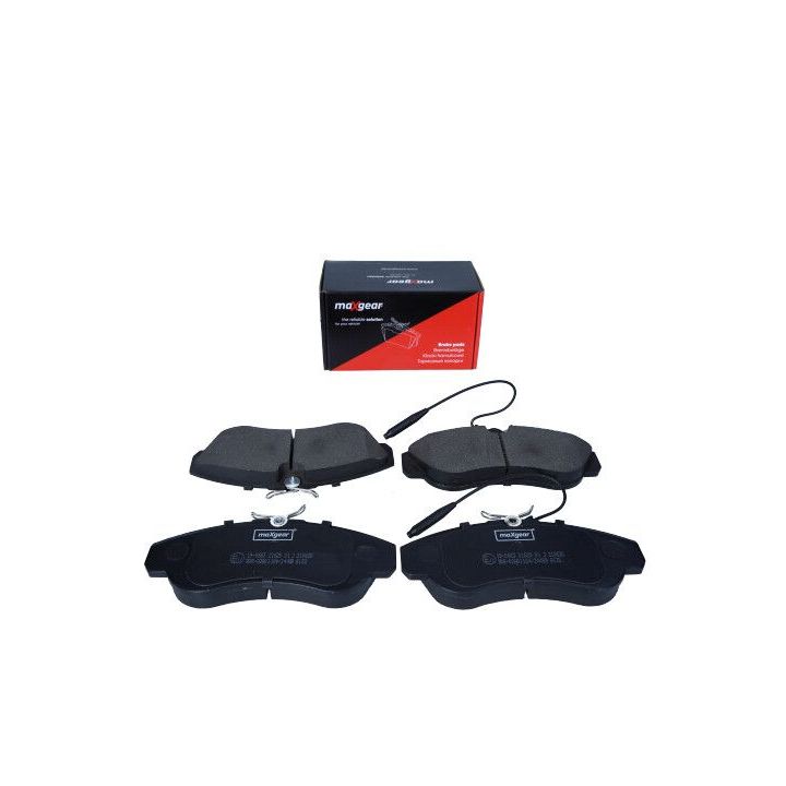 Stabdžių trinkelių rinkinys, diskinis stabdys MAXGEAR 19-0663